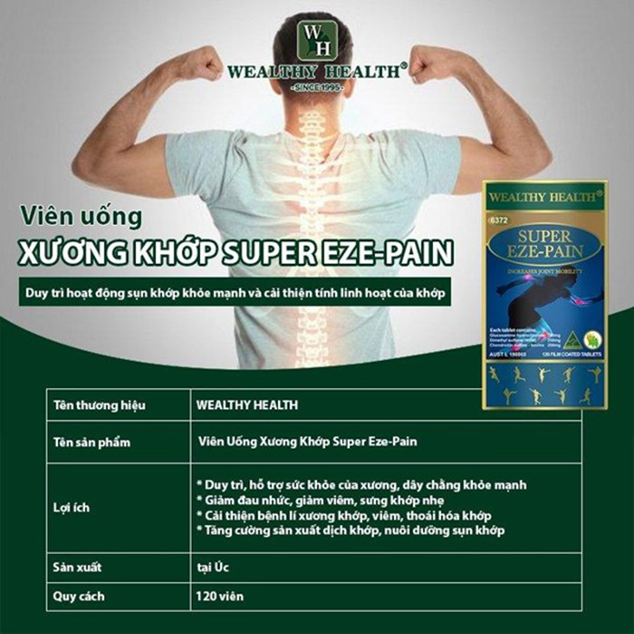 Viên Uống Xương Khớp Super Eze-Pain