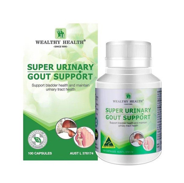 Viên Uống Hỗ Trợ Điều Trị Gout Và Tiết Niệu Super Urinary Gout Support Wealthy Health